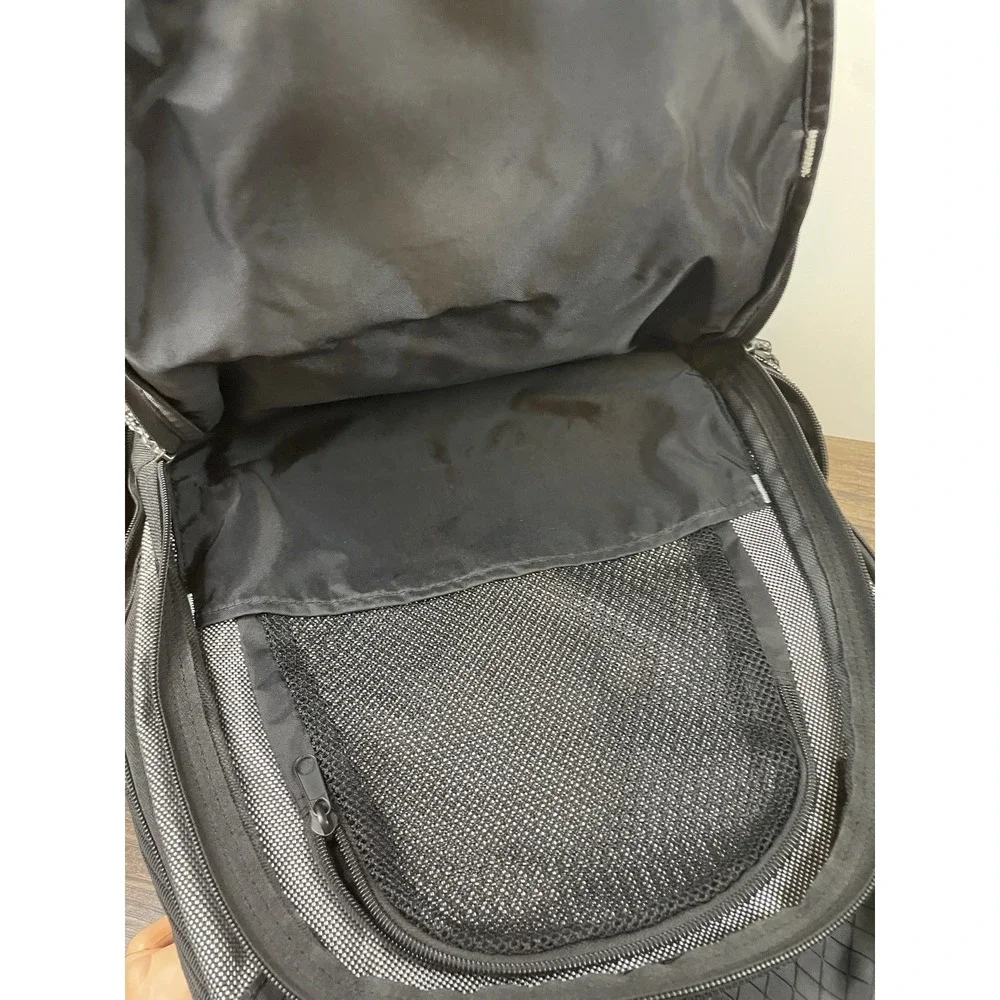 Targus Backpack Laptop Notebook Carry On Book Padded Bag Black Gray Work Career